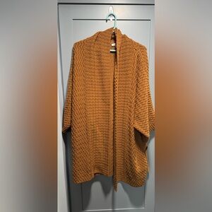 NorthStyle Women's Warm Orange Cardigan